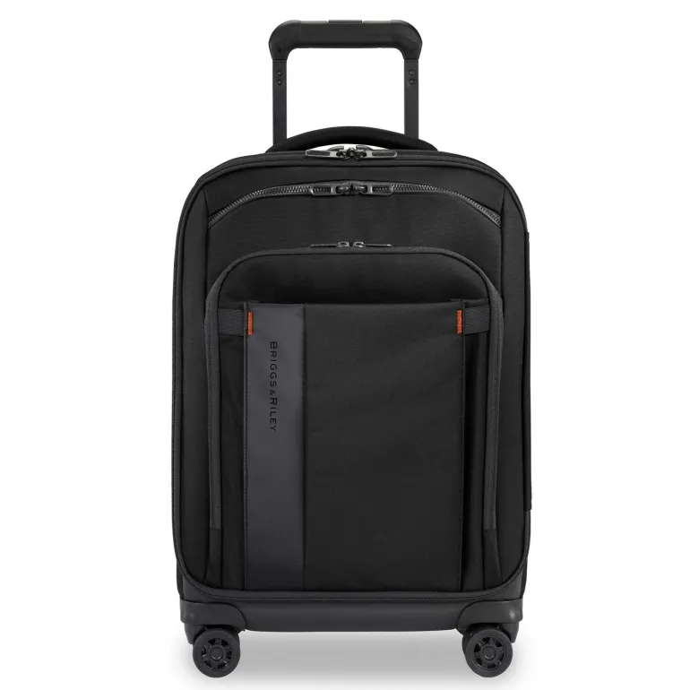 Briggs and Riley ZDX Domestic Carry on Expandable Spinner Black