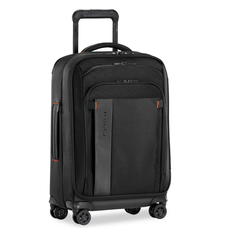 Briggs and Riley ZDX Domestic Carry on Expandable Spinner Black