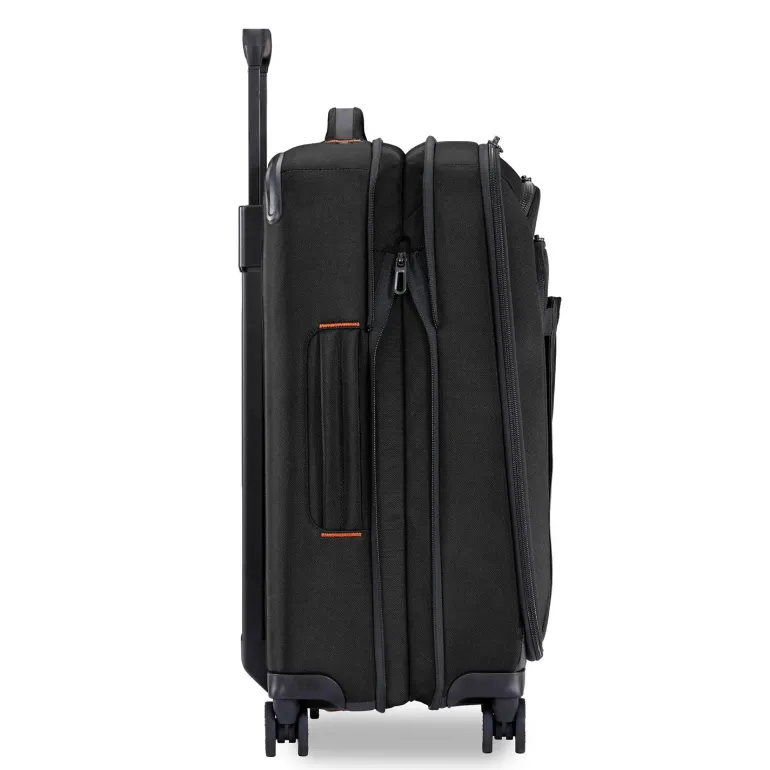 Briggs and Riley ZDX Domestic Carry on Expandable Spinner Black