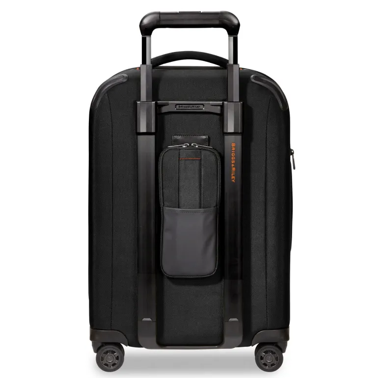 Briggs and Riley ZDX Domestic Carry on Expandable Spinner Black