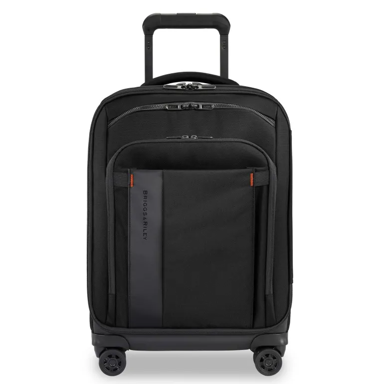 Briggs and Riley ZDX International Carry on Expandable Spinner Black