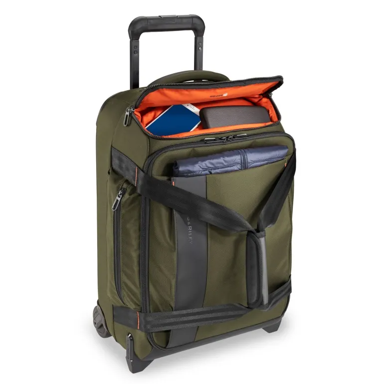 Briggs and Riley ZDX International Carry on Upright Duffle Hunter