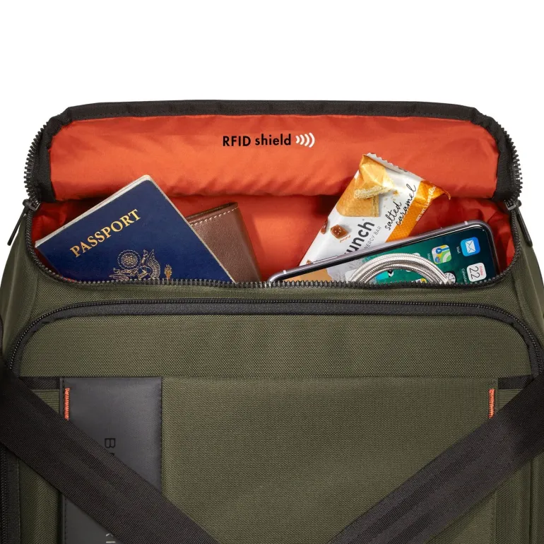 Briggs and Riley ZDX International Carry on Upright Duffle Hunter