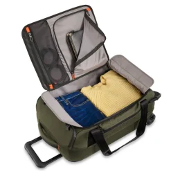 Briggs and Riley ZDX International Carry on Upright Duffle Hunter