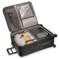 Briggs and Riley ZDX Large Expandable Spinner Black | Altman Luggage