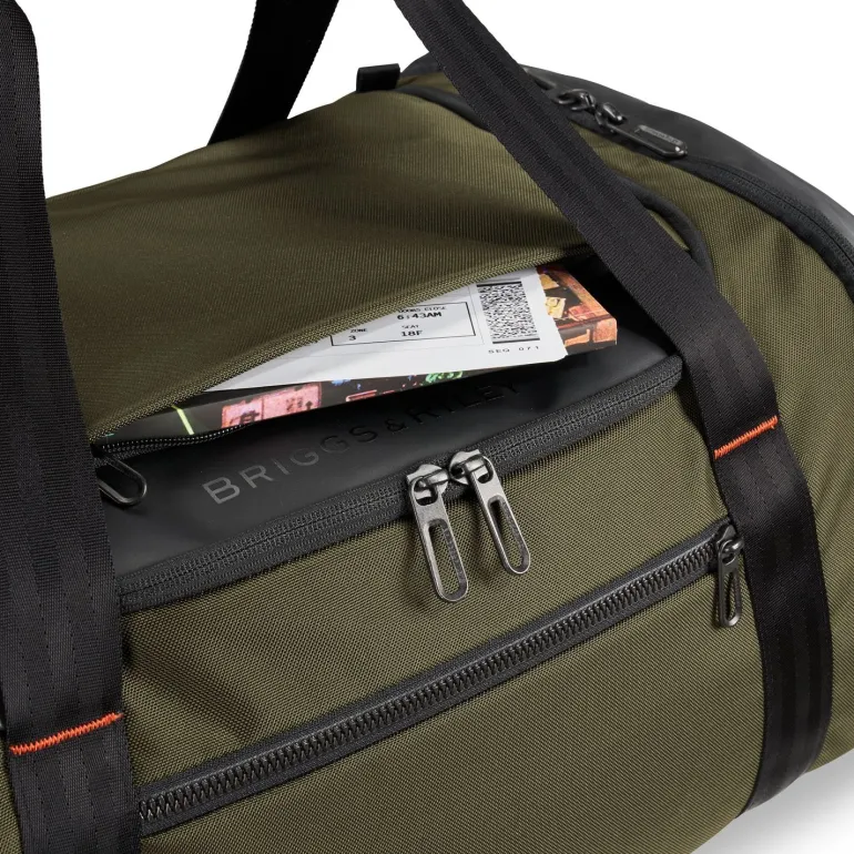Briggs and Riley ZDX Large Travel Duffle Bag Hunter | Altman Luggage