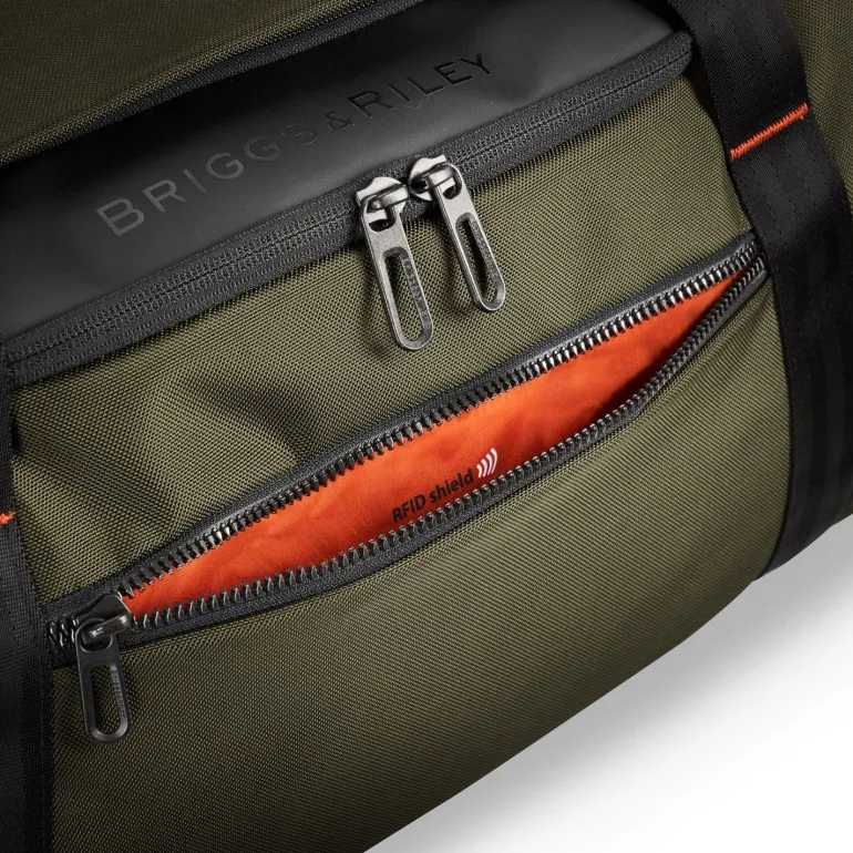 Briggs and Riley ZDX Large Travel Duffle Bag Hunter | Altman Luggage