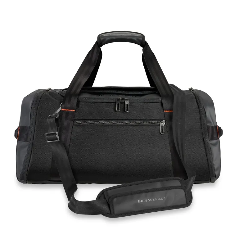 Briggs and Riley ZDX Large Travel Duffle Bag Black | Altman Luggage