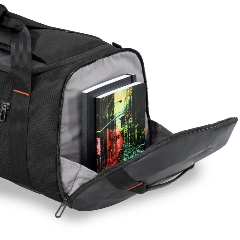 Briggs and Riley ZDX Large Travel Duffle Bag Black | Altman Luggage