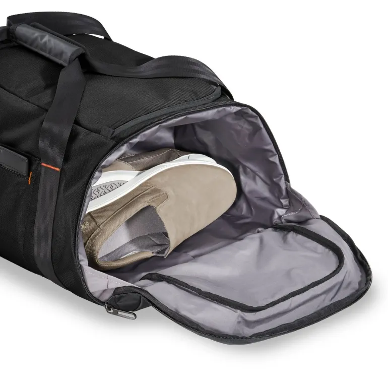 Briggs and Riley ZDX Large Travel Duffle Bag Black | Altman Luggage