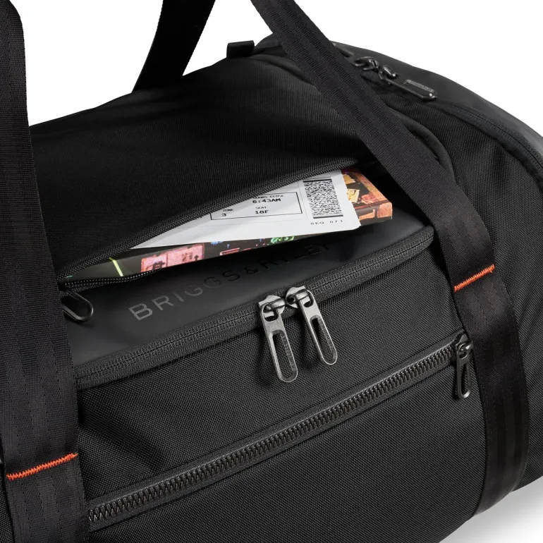 Briggs and Riley ZDX Large Travel Duffle Bag Black | Altman Luggage