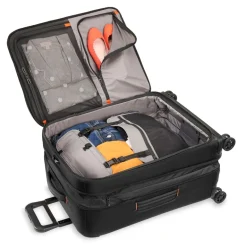 Briggs and Riley ZDX Medium Expandable Spinner Black | Altman Luggage