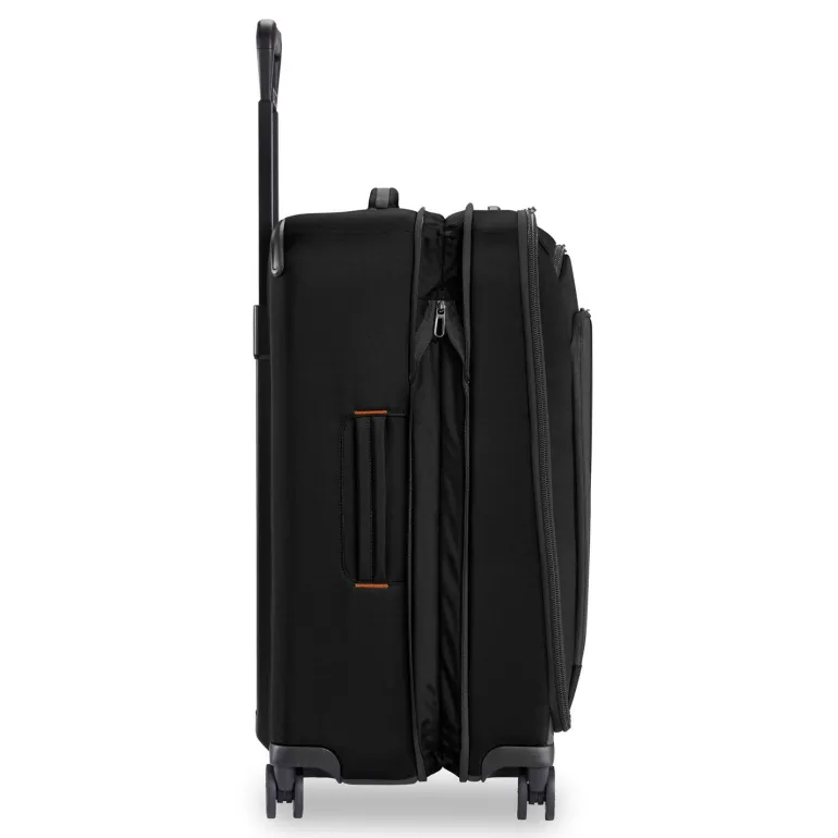 Briggs and Riley ZDX Medium Expandable Spinner Black | Altman Luggage