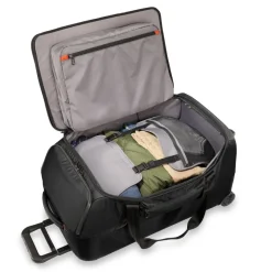 Briggs and Riley ZDX Medium Upright Duffle Black | Altman Luggage