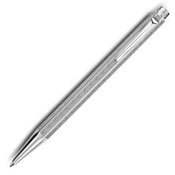 Caran D' Ache | Caran D' Ache Ecridor Chevron Palladium Ballpoint Pen | Pen Sale