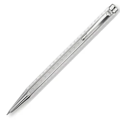 Caran D' Ache | Caran D' Ache Ecridor Chevron Palladium Ballpoint Pen | Pen Sale