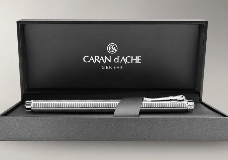 Caran D Ache | Ecridor Retro Silver Plated Rollerball | Pens on sale