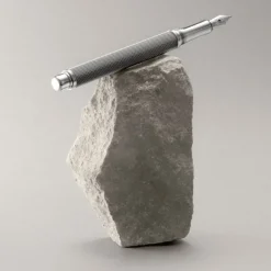 Caran D Ache Varius Ivanhoe Silver Plated Fountain Pen