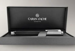 Caran d Ache Varius Runracer Silver Rhodium Coated Ballpoint Pen