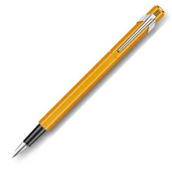 Caran dAche 849 Metal Orange Fluo Fountain Pen on Sale Altman Luggage