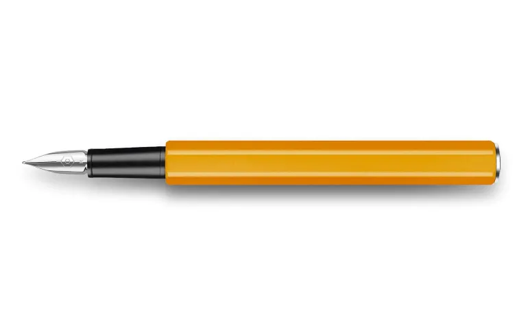 Caran dAche 849 Metal Orange Fluo Fountain Pen on Sale Altman Luggage