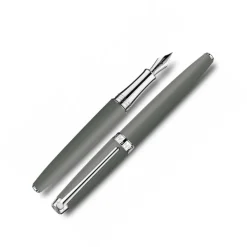 Caran dAche LEMAN Grey Matte Fountain Pen | Altmen Luggage | Pen Sale