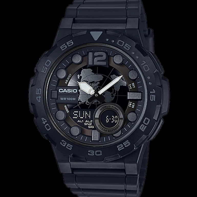 Casio Analog Digital Combination Watch AEQ100W1BV