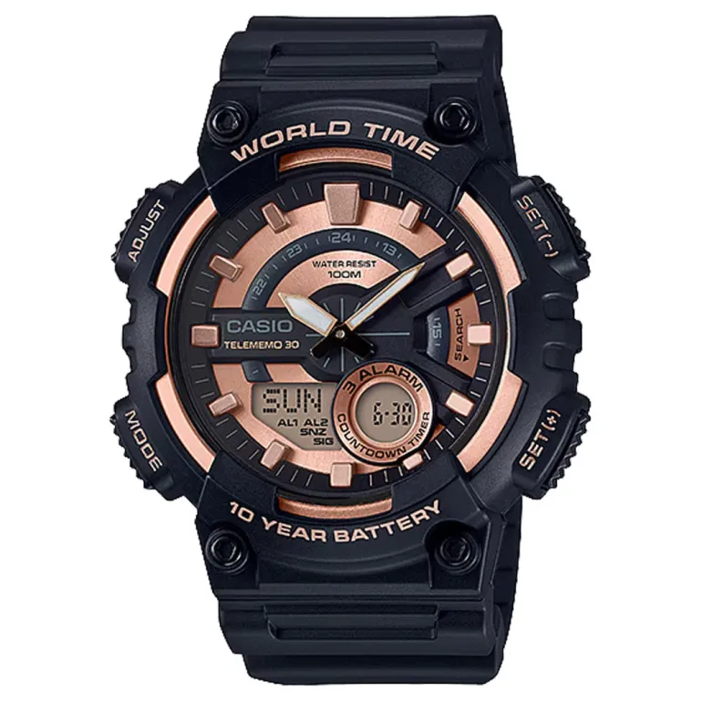 Casio Combination Analog-Digital Combination AEQ110W1A3V