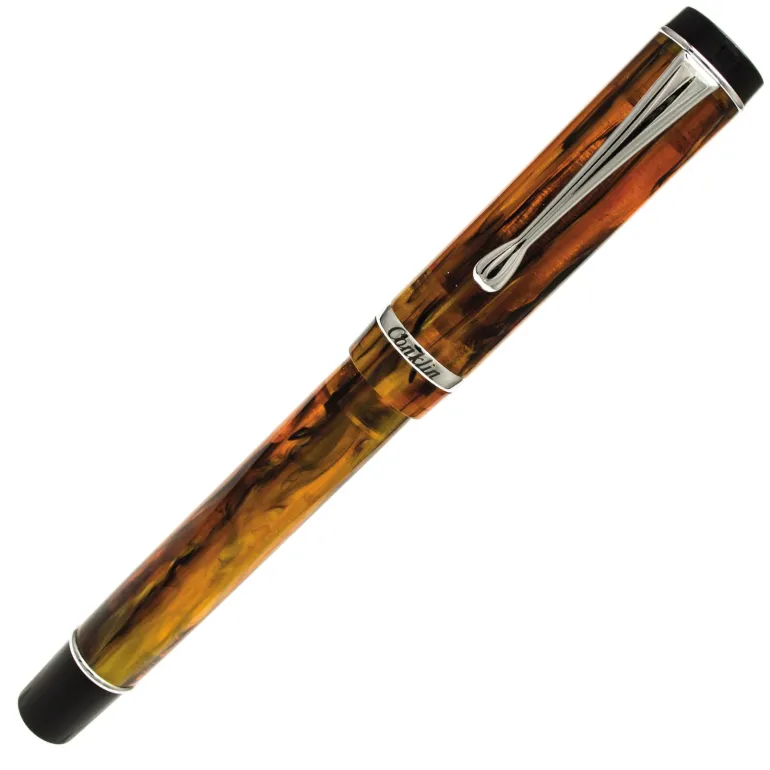 Conklin Duragraph Fountain Pen Amber on Sale | Altman Luggage