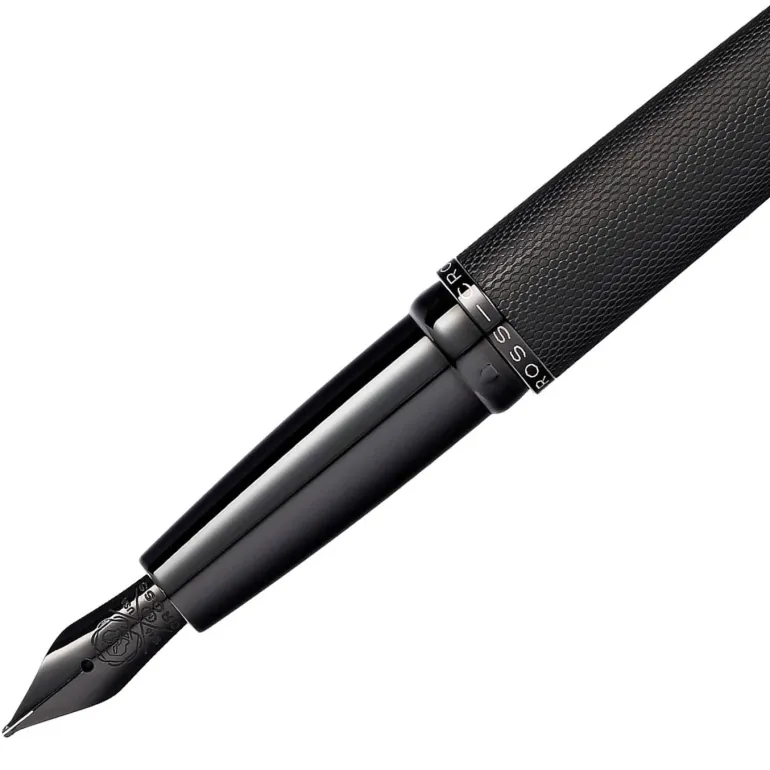 Cross ATX Brushed Black Fountain Pen
