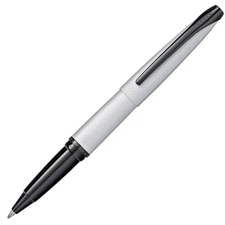 Cross ATX Brushed Chrome Rollerball Pen | Altman Luggage
