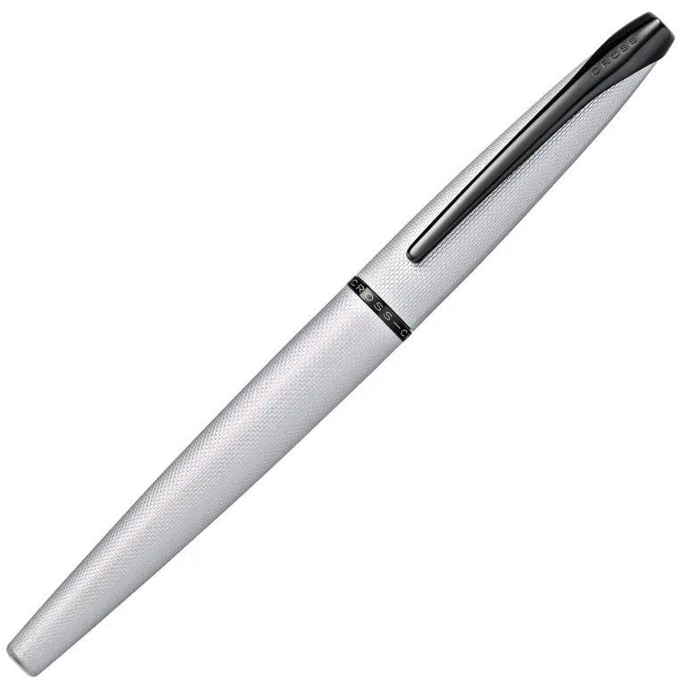 Cross ATX Brushed Chrome Rollerball Pen | Altman Luggage