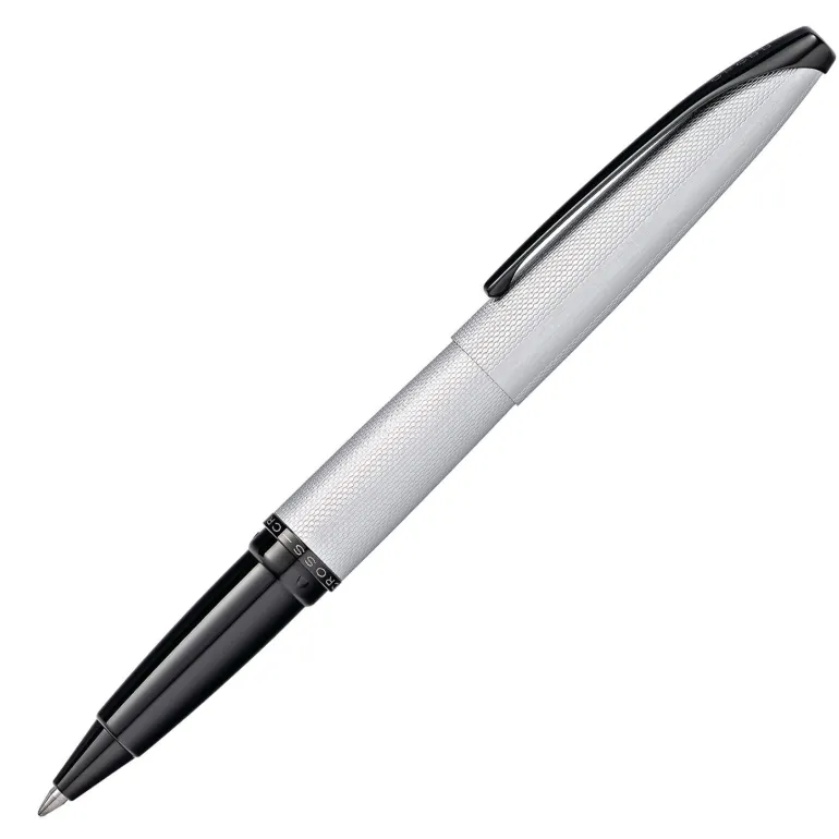Cross ATX Brushed Chrome Rollerball Pen | Altman Luggage