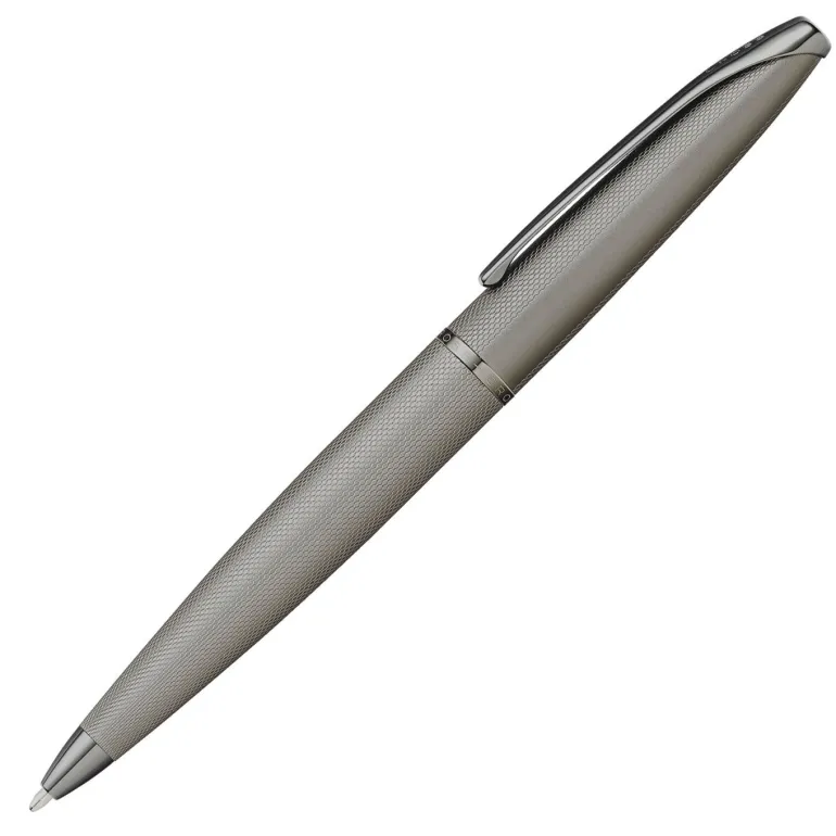 Cross ATX Sandblasted Titanium Gray Ballpoint Pen Sale | Altman Luggage