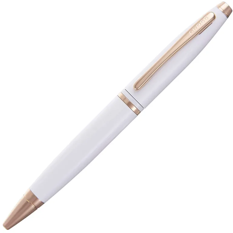 Cross Calais White Ballpoint Pen | Pens Sale | Altman Luggage