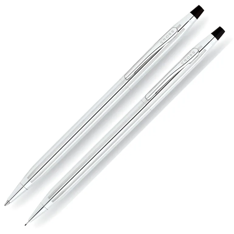Cross Classic Century Pen and Pencil Set Lustrous Chrome