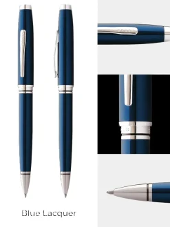 Cross Coventry bLUE Lacquer Ballpoint Pen | Altman Luggage