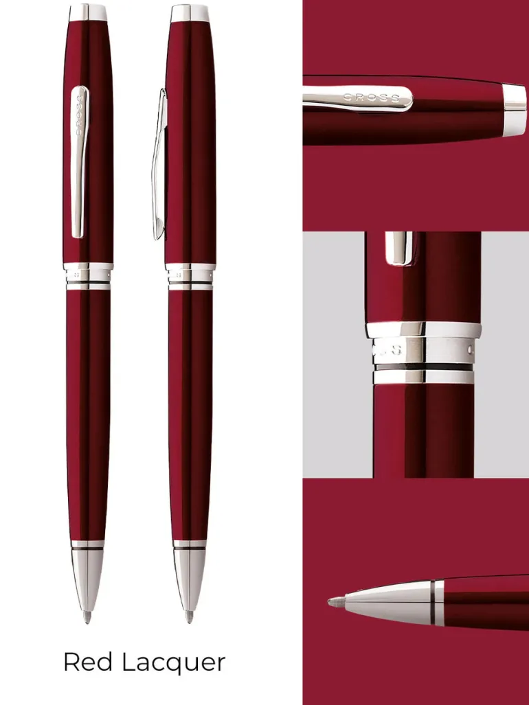 Cross Coventry Red Lacquer Ballpoint Pen | Altman Luggage