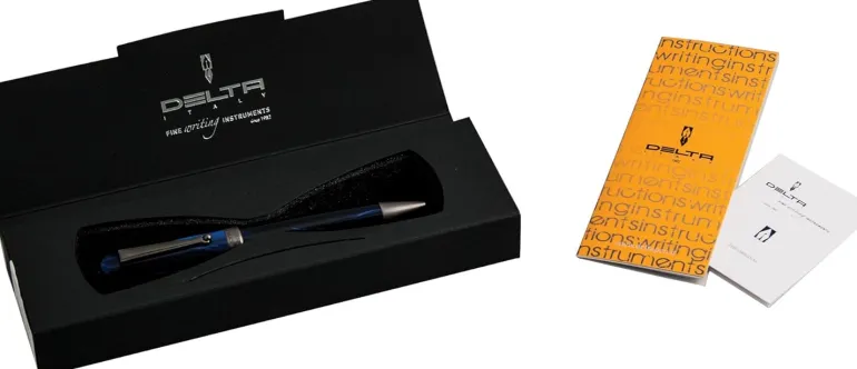 Delta Serena Blue Ballpoint Pen | Altman Luggage