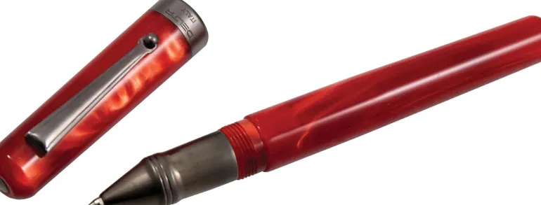 Delta Serena Red Rollerball Pen | Altman Luggage