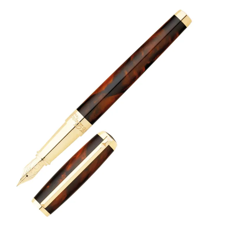 Dupont Line D Atelier Fountain Pen Brown Sale | Altman Luggage