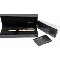 Dupont Line D Windsor Medium Fountain Pen Blue Sale | Altman Luggage
