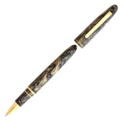 Esterbrook Estie Gold Rush Prospector Black Rollerball Pen | Altman Luggage