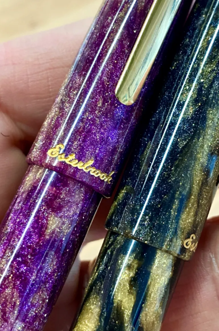 Esterbrook Estie Gold Rush Prospector Black Rollerball Pen | Altman Luggage