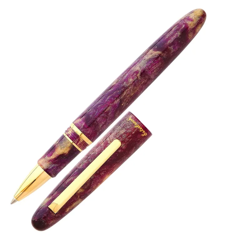 Esterbrook Estie Gold Rush Purple Rollerball Pen | Altman Luggage
