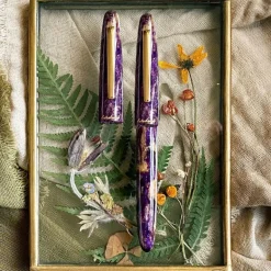 Esterbrook Estie Gold Rush Purple Rollerball Pen | Altman Luggage