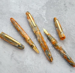 Esterbrook Estie Rocky Top ESPRT20 Regular Size Gold Trim Rollerball P