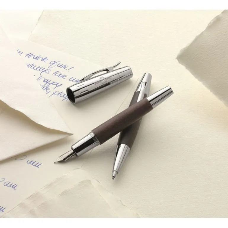 faber castell | Faber Castell Emotion Dark Brown Fountain Pen | Pens sale