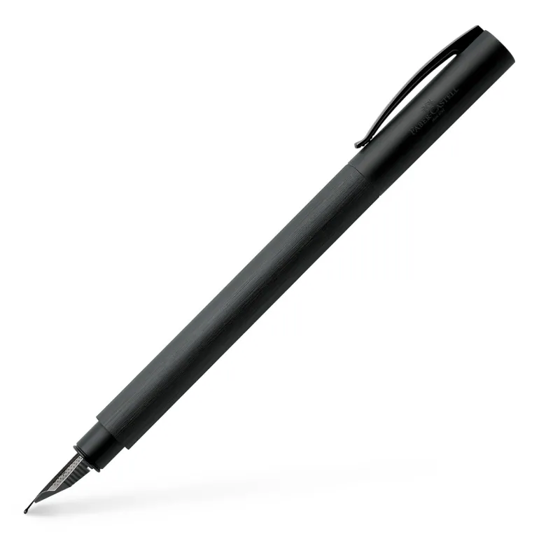 Faber Castell Ambition All Black Fountain Pen | Altman Luggage