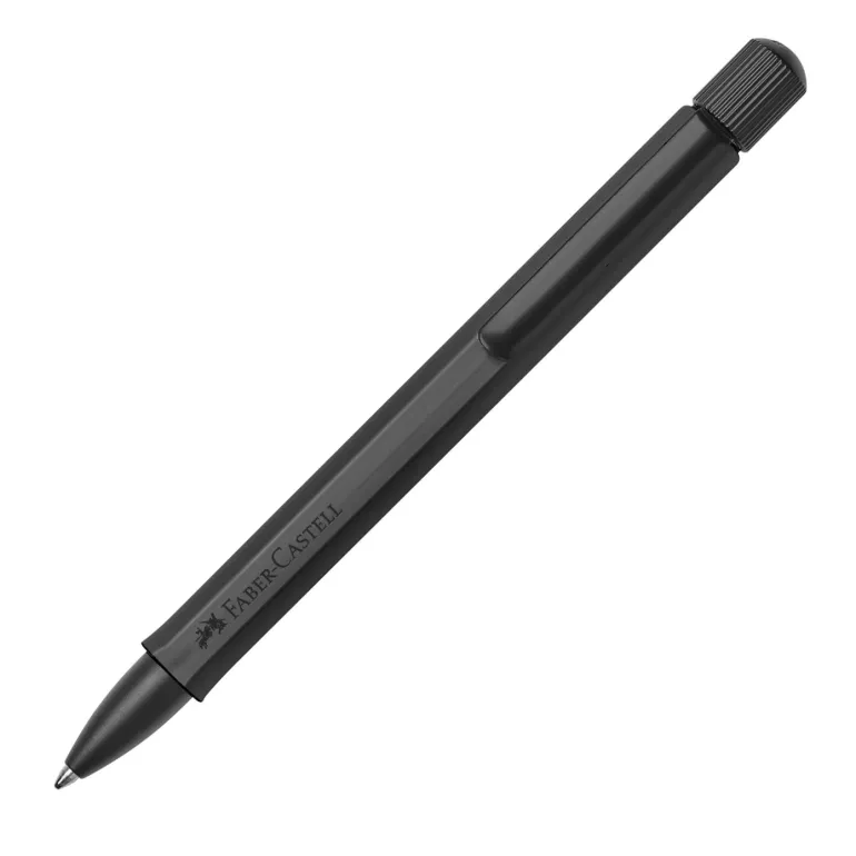 Faber Castell Hexo Ballpoint Pen Matte Black | Altman Luggage on Sale